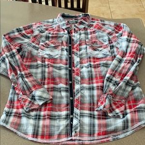 Like New Buckle Black Shirt